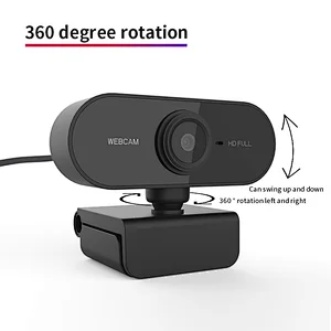 New anchor  full HD webcam live 360 degrees  rotation built-in noise reduction microphone USB computer camera