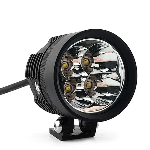 L4X Motorcycle 40W  headlight lamp 4500-Lumen 4xCrees LED white  Motor Driving SpotLight