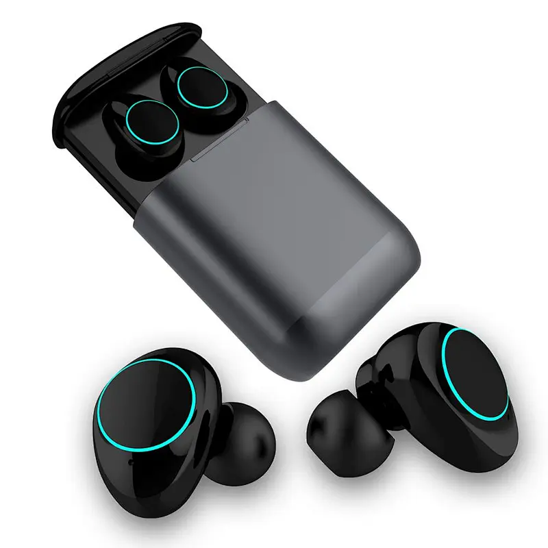 twins true wireless charging case  bluetooth stereo earphone touch control earbud