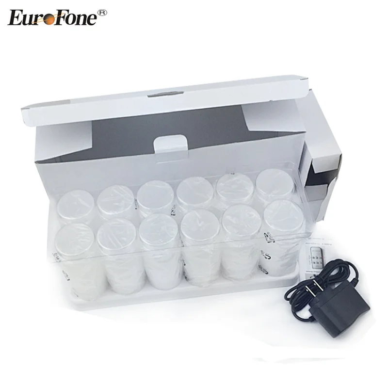 CL213812CC Rechargeable LED Tea Light Wholesale Candle For Bar Decoration