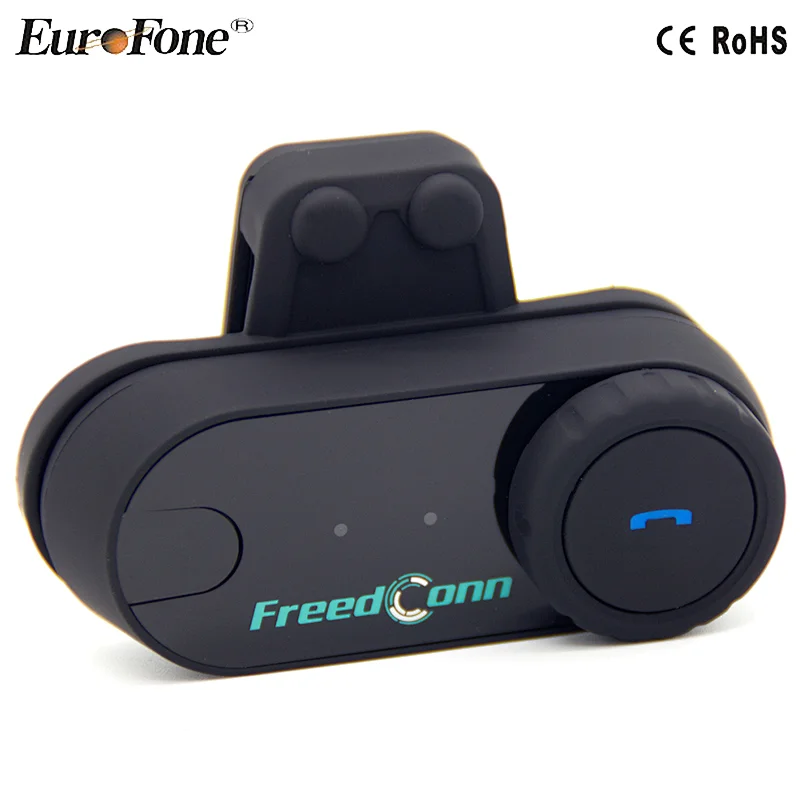 Motorcycle bluetooth headset for riding skating BT bluetooth intercom 800m interphone T-comVB