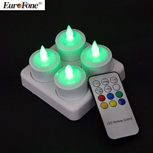 factory wholesale Multi-color rechargeable wholesale led candle light