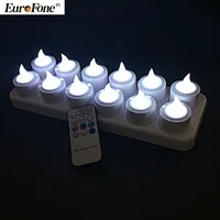Charged Led electric Candle Light With Remote Control