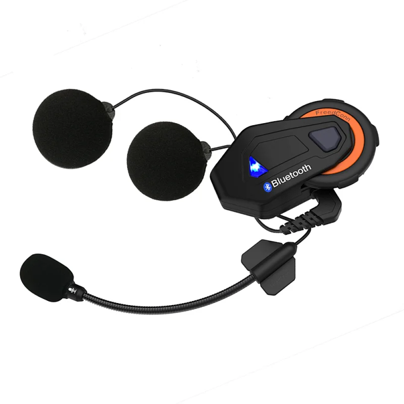 Good quality Motorcycle Accessories Headset 6 Riders Helmet Bluetooth Intercom headset