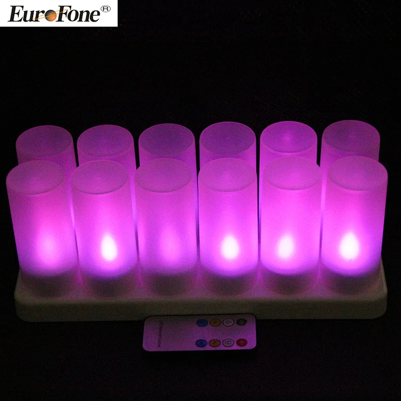 2020 wholesale cheap water-proof rechargeable led candles light