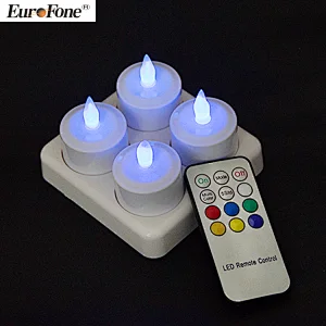 factory wholesale Multi-color rechargeable wholesale led candle light