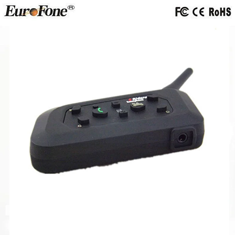 Hot sale motorcycle bluetooth intercom headset 6 Riders talking at the same time V6 interphone