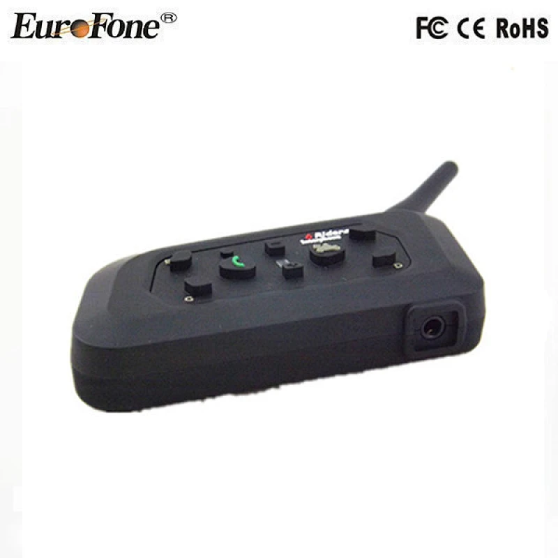 Hot sale motorcycle bluetooth intercom headset 6 Riders talking at the same time V6 interphone