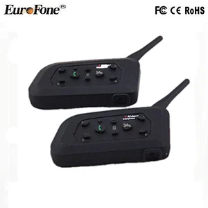 Hot sale motorcycle bluetooth intercom headset 6 Riders talking at the same time V6 interphone