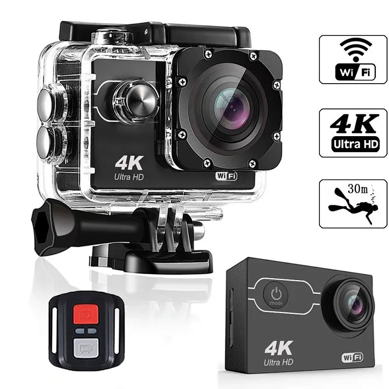 H9  Action Camera 4K Wifi Sports Mini Ultra HD  Waterproof Camera Sports Mini
