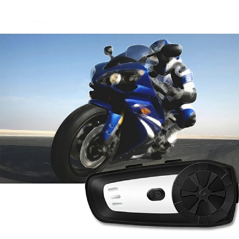 2021 good quality BT5.0 motorcycle Helmet for 2 riders  100 meters intercom with bluetooth headset