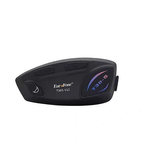Accesorios para cascos de motocicleta para compartir música Casco dúplex completo Grupo de 12 jinetes Auriculares de intercomunicación Bluetooth V12