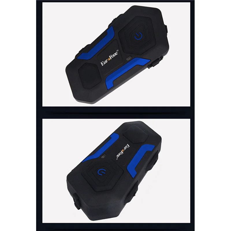 2500M Motorcycle Helmet Bluetooth Intercom Headset With FM Radio V10