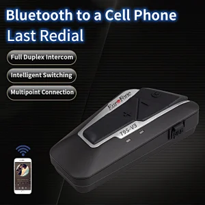 Lieferung 2-Fahrten 500m Full Duplex Motorrad Bluetooth Headset Intercom