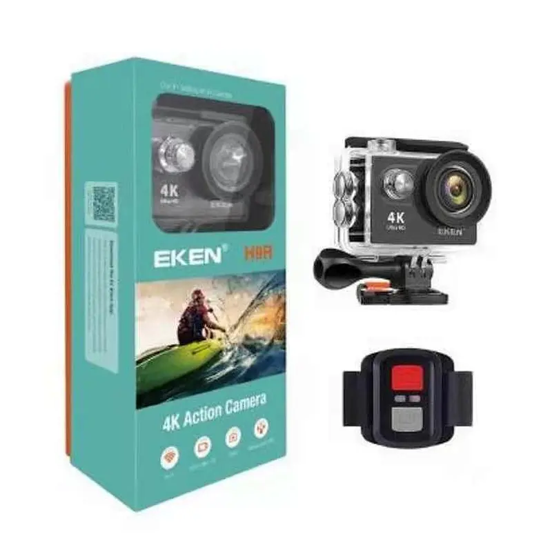 Câmera esportiva impermeável para exteriores de grande venda 4K câmera de ação DV WiFi H9R 4k de mergulho aéreo