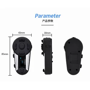 wholesale Good quality   motorcycle  helmet bluetooth  group  inercom headphone V6 pro