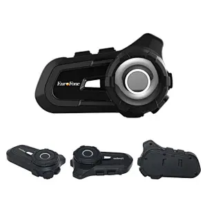 suporte 2 pilotos bluetooth intercom sistema de conexão 2 telefones celulares Walkie talkie 800 metros capacete interfone fone de ouvido