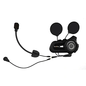 suporte 2 pilotos bluetooth intercom sistema de conexão 2 telefones celulares Walkie talkie 800 metros capacete interfone fone de ouvido