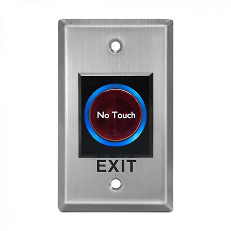 Touchless Switch IR Sensor Push Buttons No Touch Infrared Door Exit Release  Button