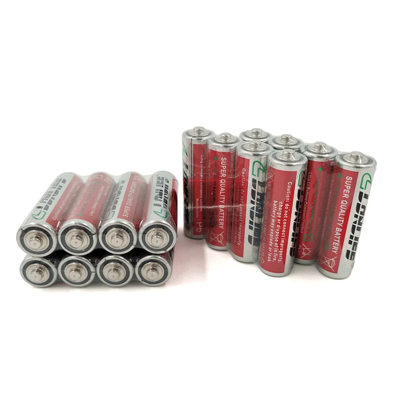 AA METAL JACKET CARBON ZINC Super Power Battery (OR OEM)