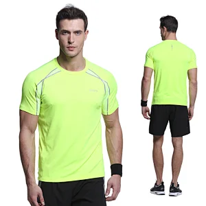 High quality Customized Workout Clothing fit quick-dry fitness mens sublimation running shirt