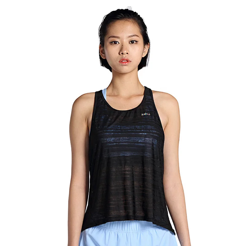 Women stripe sexy bralette yoga vest running gym crop tanks loose top t shirt