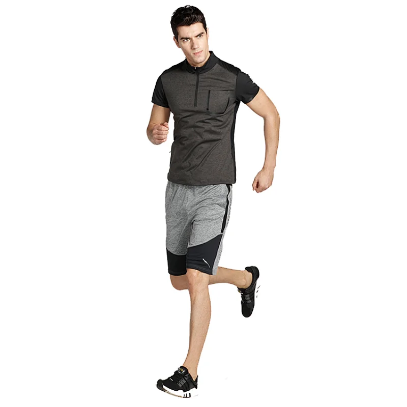Wholesale Men Sports Running Shorts Dry Fit Breathable Running Workout Gym Training Short