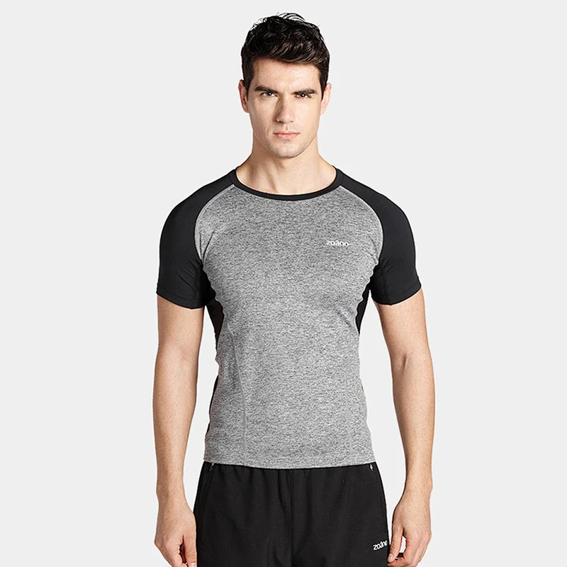 Sportswear Mens Clothing Wholesale Custom High Quality Man muscle fit sport fitness t shirt men