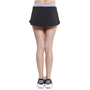 wholesale  women's bodysui shorts skirts 2 piece workout active running shorts set