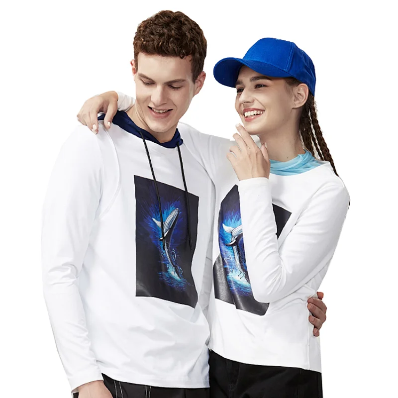 2020 New Customized T Shirt Long Sleeve hoodie high quality Design Wholesale T Shirt