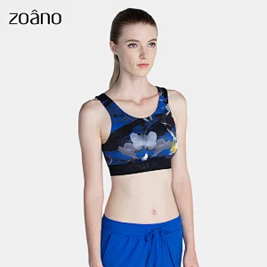 Wholesale custom sexy women full printed sports bra