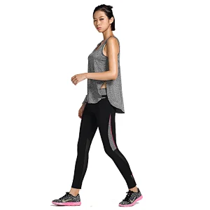 wholesale designed running activewear  knit  alphalete dry fit tank top for women