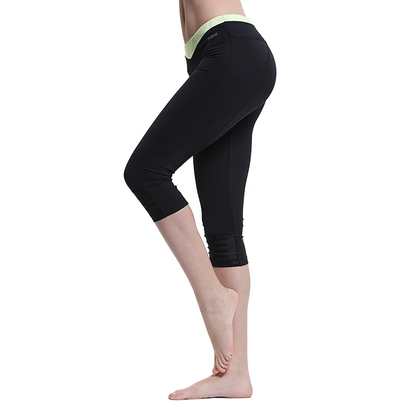 Ultra High quality Women quick dry yoga gym 1/2 pants athletic apparel for women