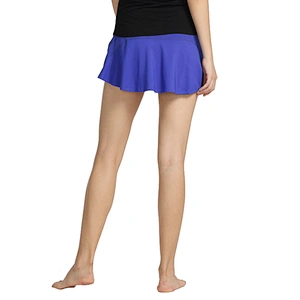 Custom elastic waist stretch  mini tennis skirt lightweight dry-fit golf sport tennis dress women
