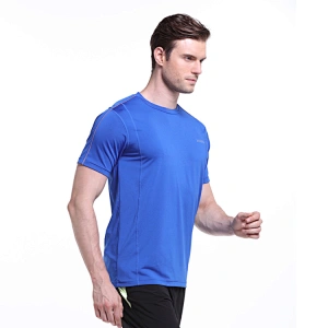 Mens Gym Tshirts With Custom Logo Muscle Fit T Shirt Black quick Dry  Running Gym Sports T Shirts For Men