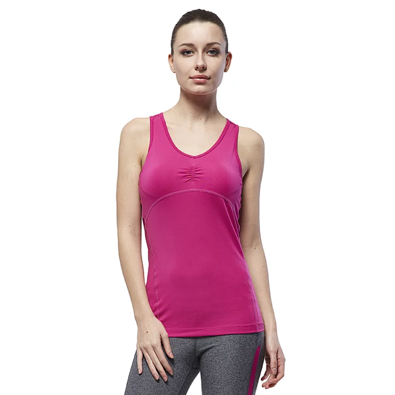 Ladies basic  sweating  gym sportswear high quality womens sports best racer tank top