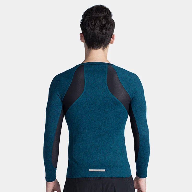wholesale compression wear long sleeve t shirt for sport gym fitness shirt