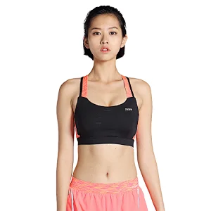2020 wholesale sexy yoga top bra women high impact removable cup cross back Strap Sports Bra