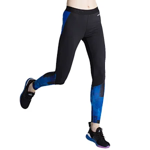 Fashion comfortable spandex  butt lift mixmatch slim fit  custom design print pants women yoga leggings