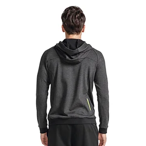 Men sport tops polyester loose 1/4 pullover Pullover t-shirt Sweat Hoodies