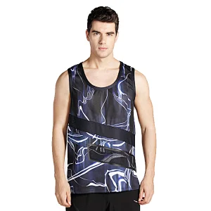 quick dry running men's fitness custom tanktop basketball jersey logo design