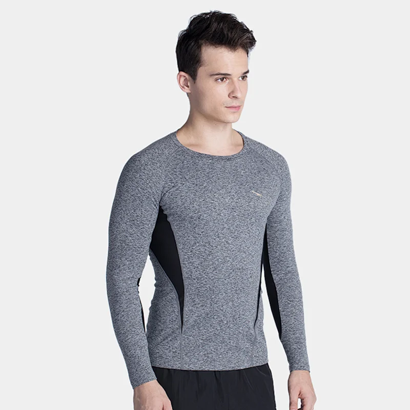 wholesale compression wear long sleeve t shirt for sport gym fitness shirt