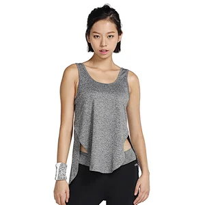 wholesale designed running activewear  knit  alphalete dry fit tank top for women