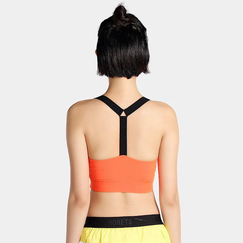 Wholesale cushioning sexy yoga bra women custom high impact push-up Sports Bra for indoors and outdoors