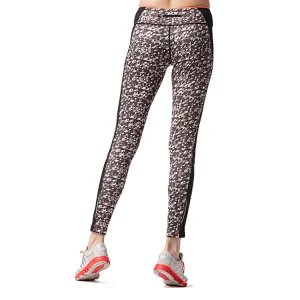 Technology Oem Spandex mesh running sport wear gym leggings flower pattern printed yoga pants for women