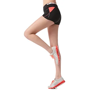 Wholesale customized logo distressed shorts track shorts with pocket for women