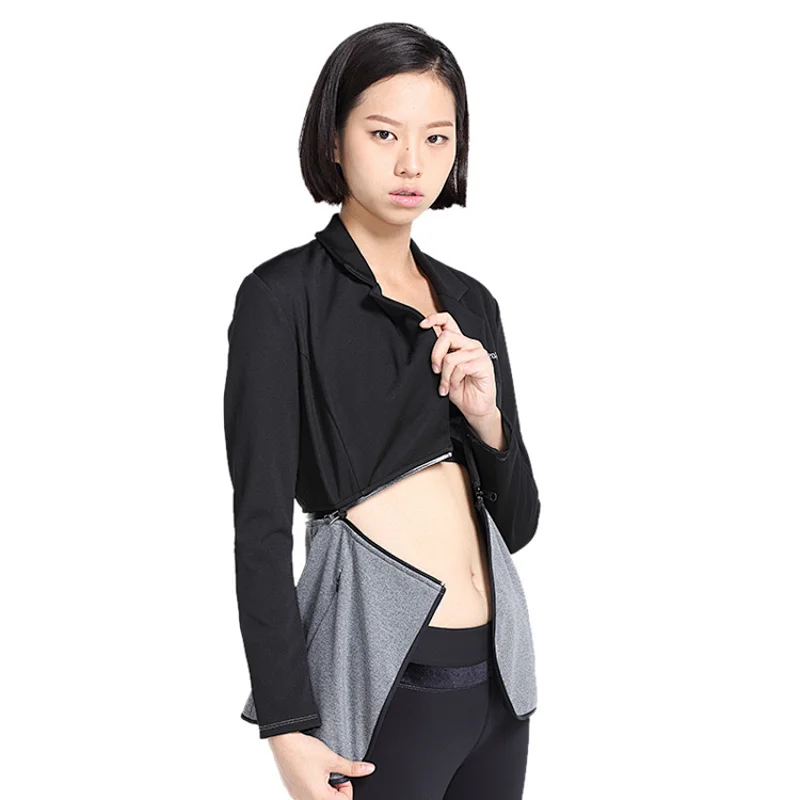 Ladies jacket custom zipper sportswear hoodie fashion hoodie  Full zipper hoodies customized color