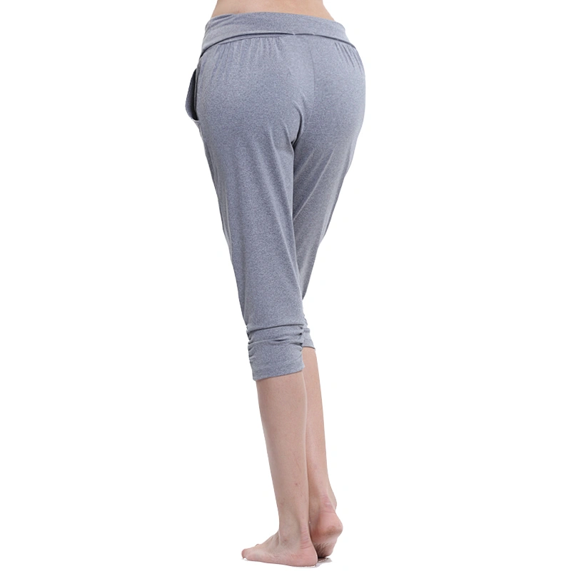 Wholesale summer short pants quick dry tights with pocket half pants