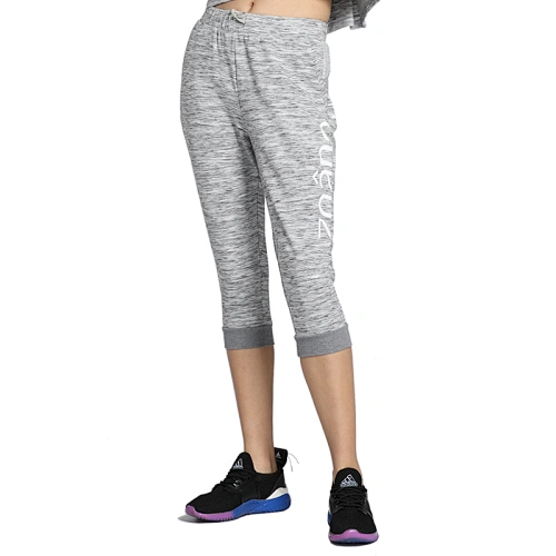 Women's stretch capri pants travel mid rise drawstring joggers casual jogging  leggings with pockets