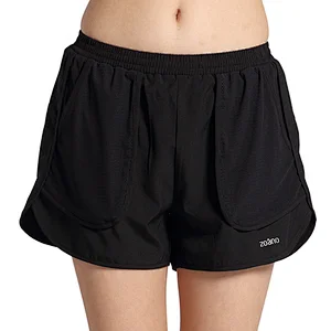 Women new style activewear dry fit sports short for running fitness short with pocket